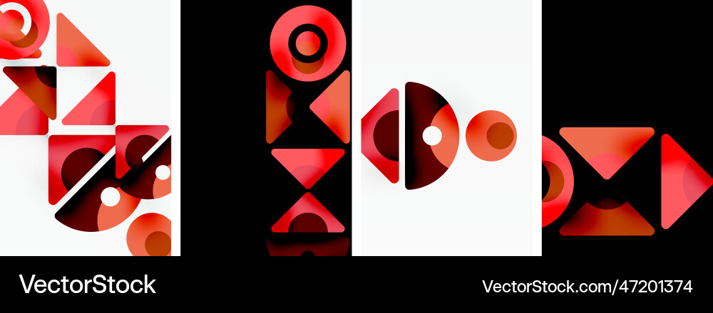 Abstract geometric Royalty Free Vector Image - VectorStock