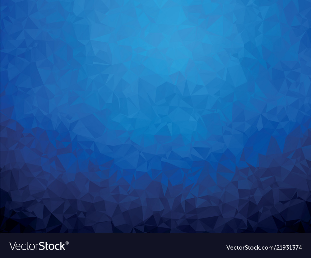 Blue geometric wallpaper background Royalty Free Vector