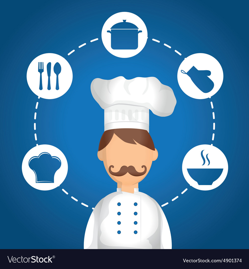 Chef design Royalty Free Vector Image - VectorStock