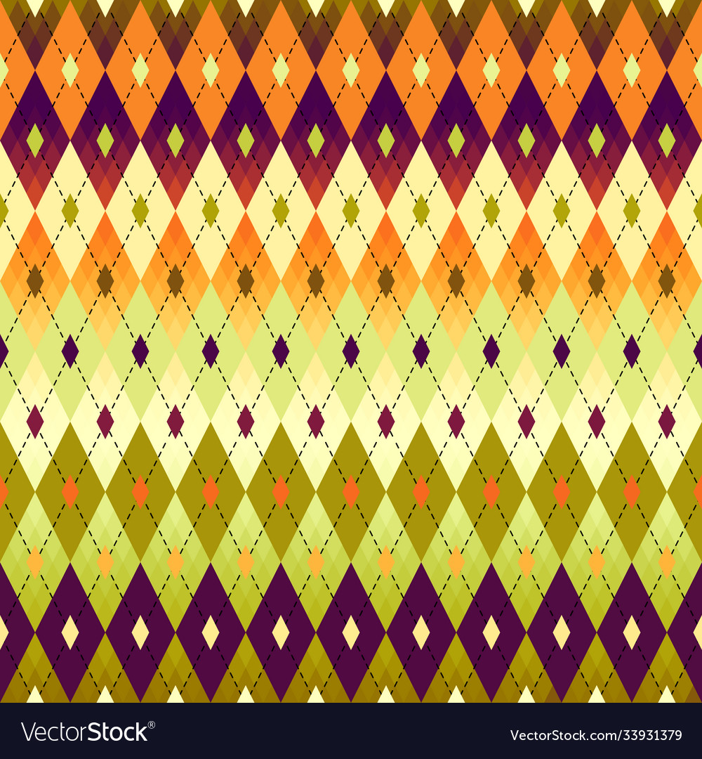 Argyle seamless pattern background pattern Vector Image