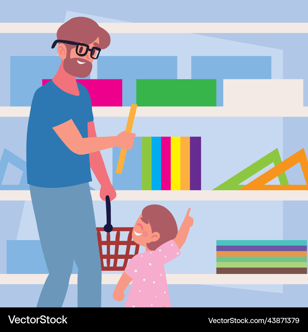 Back to school theme Royalty Free Vector Image
