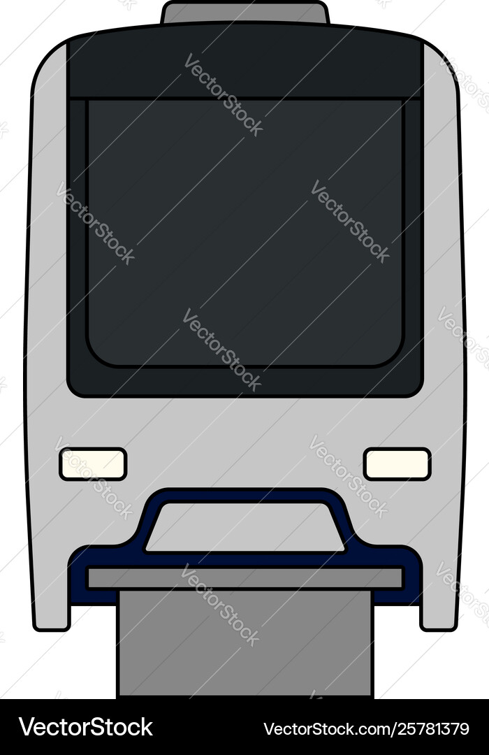 Monorail icon Royalty Free Vector Image - VectorStock