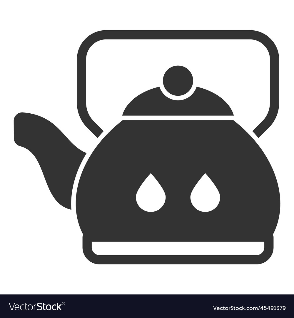 Teapot 1 Royalty Free Vector Image VectorStock