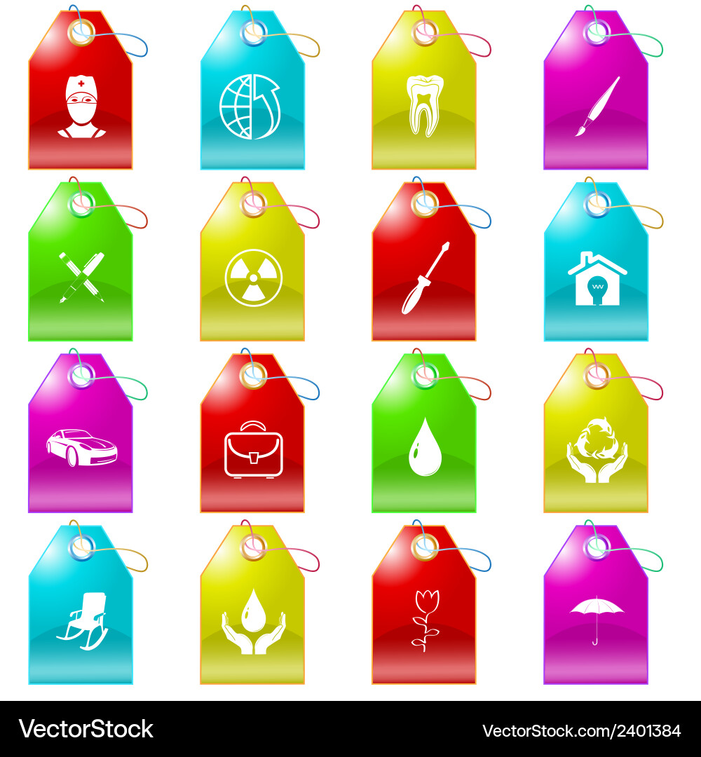 Set Royalty Free Vector Image - VectorStock