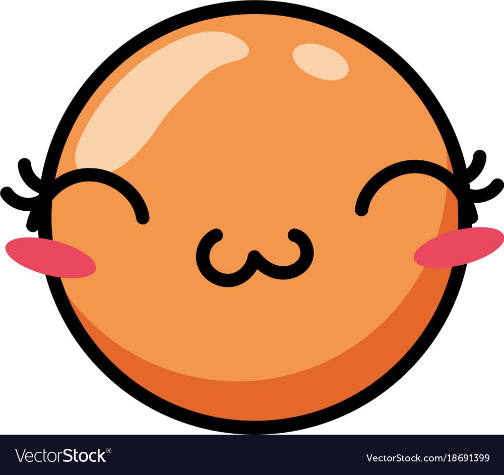 Isolated emoticon design Royalty Free Vector Image