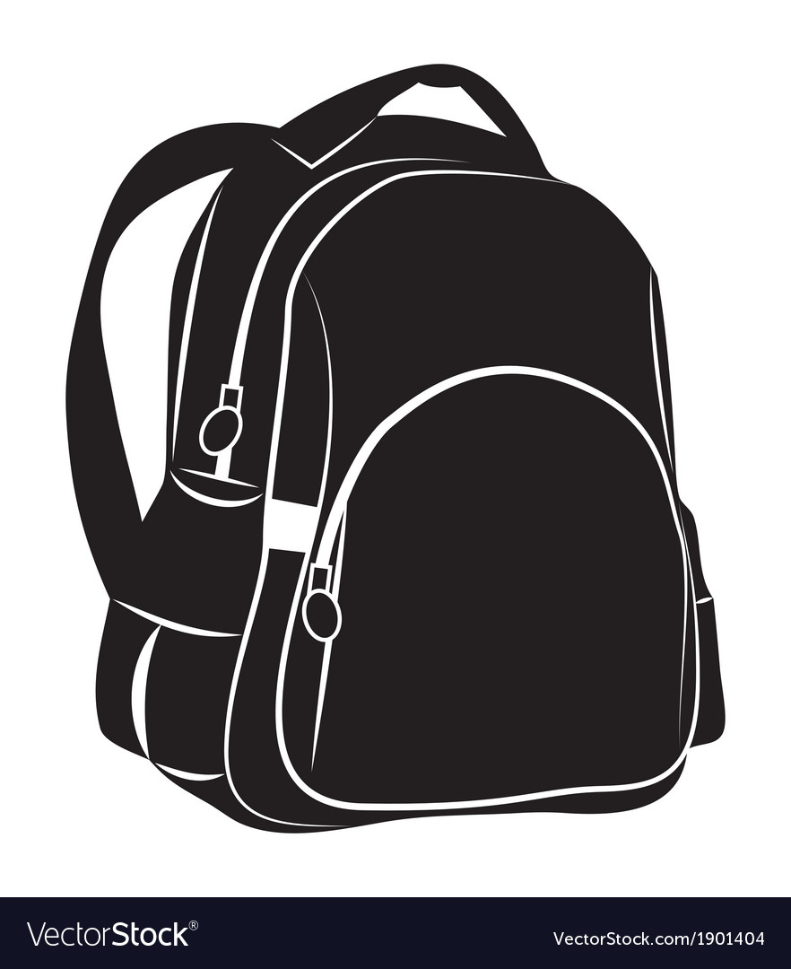 Download Backpack Royalty Free Vector Image - VectorStock