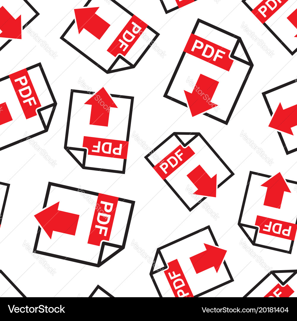 Pdf download seamless pattern background business Vector Image