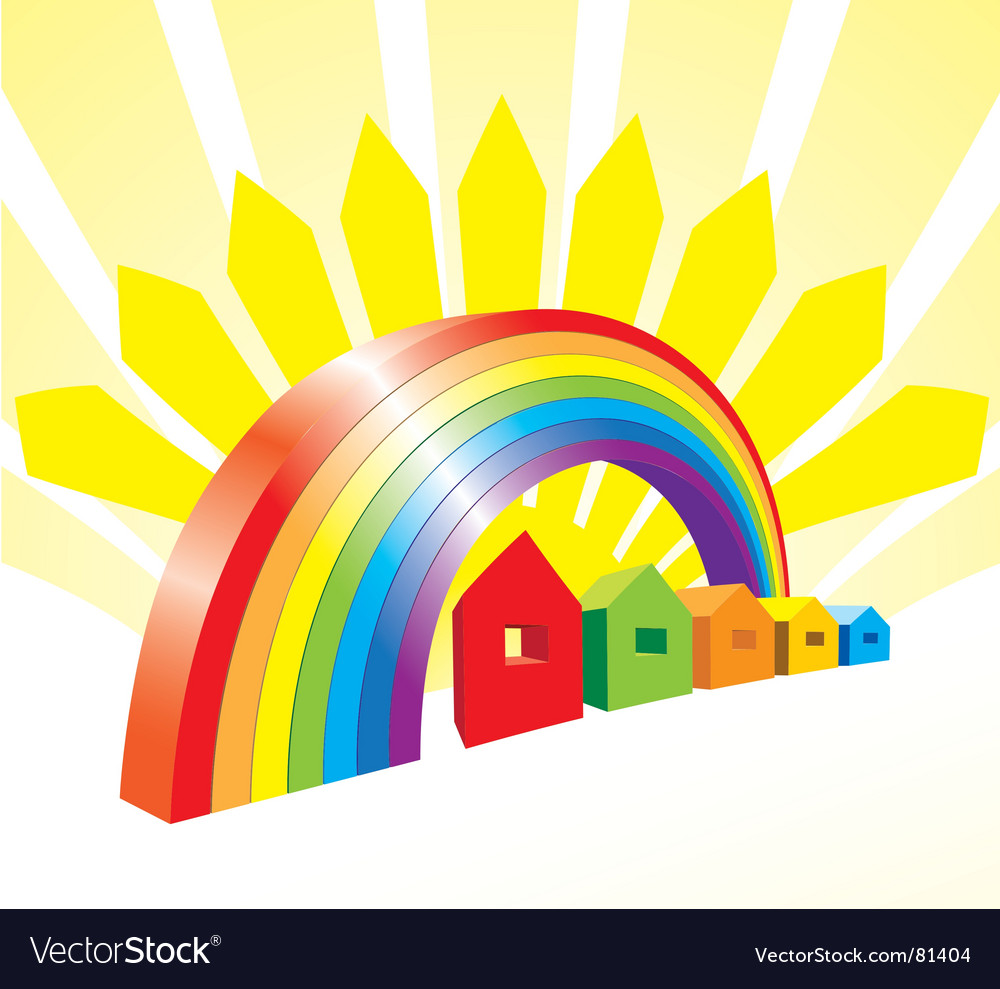 Rainbow Royalty Free Vector Image - VectorStock