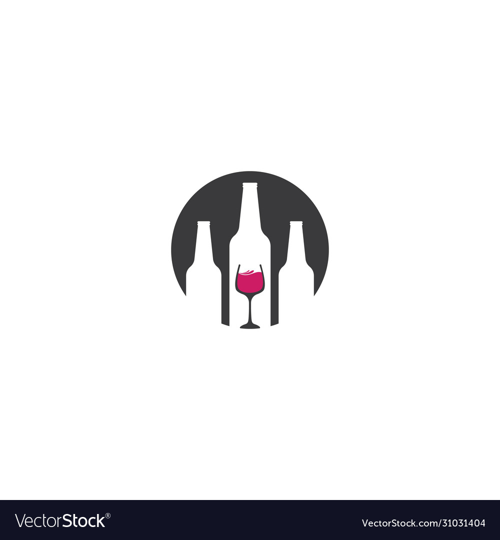 Wine Logo Royalty Free Vector Image - Vectorstock