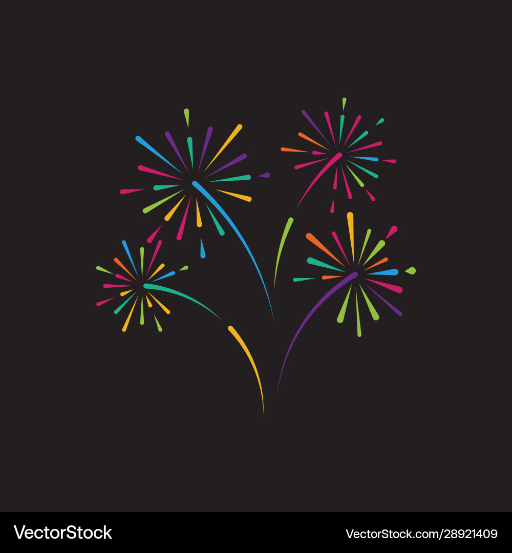 Firework icon Royalty Free Vector Image - VectorStock