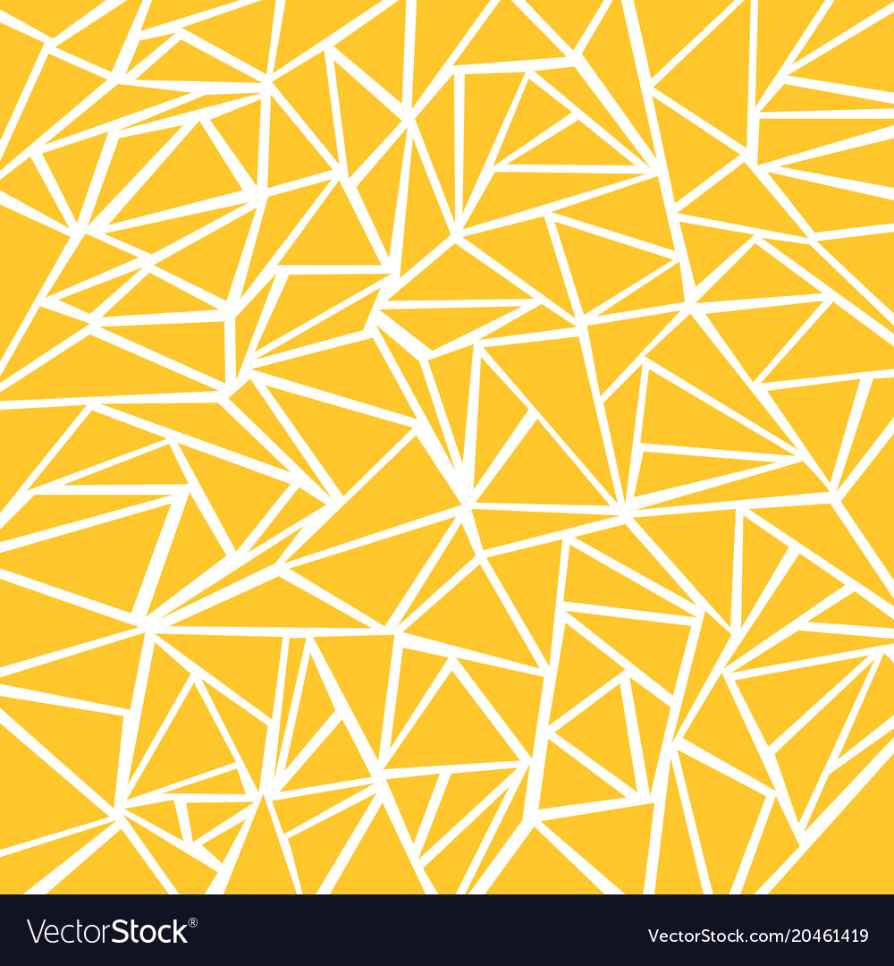 Abstract yellow mustard white geometric Royalty Free Vector