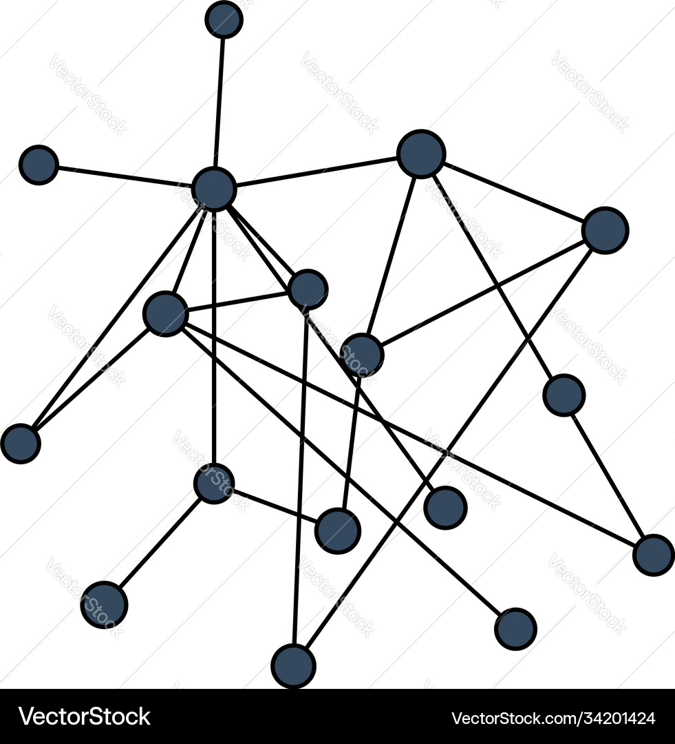 Connection net icon Royalty Free Vector Image - VectorStock