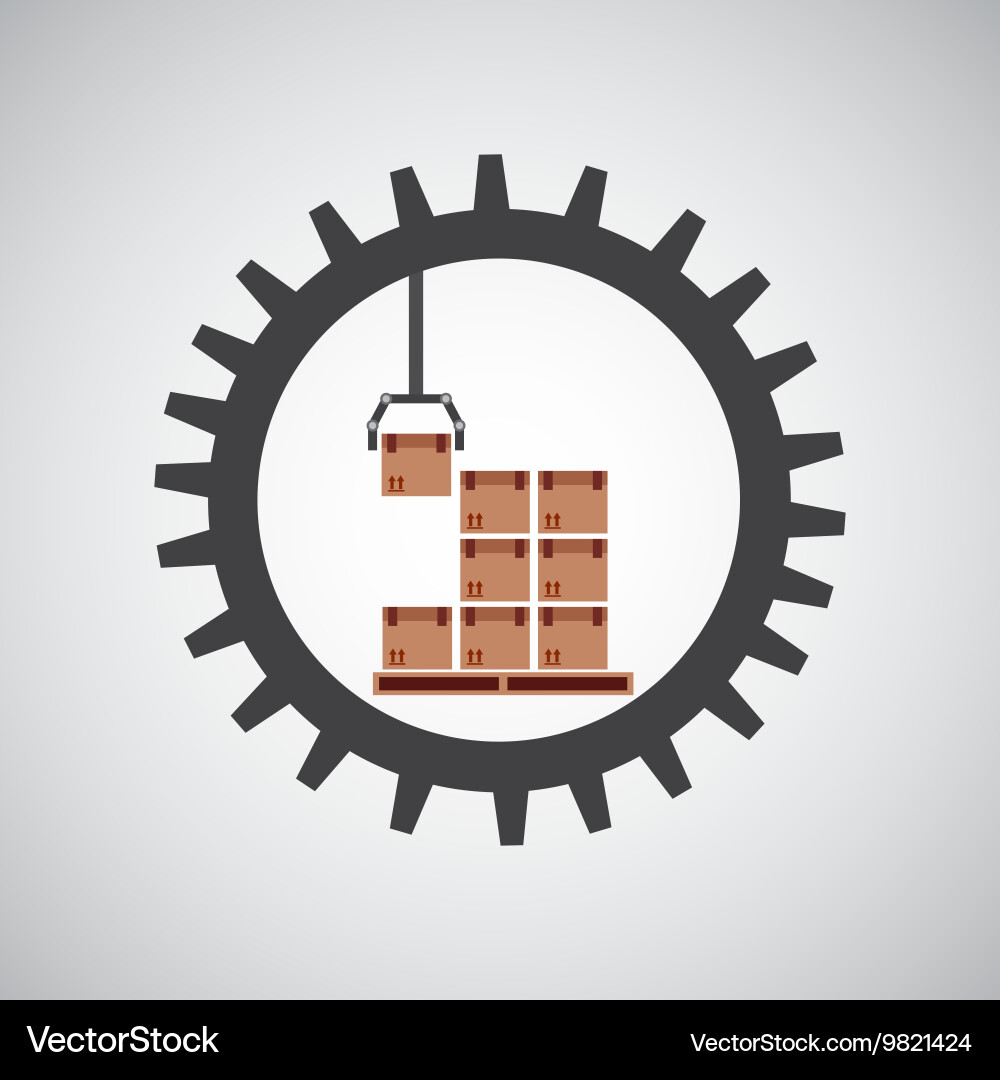 Robot technology machine Royalty Free Vector Image