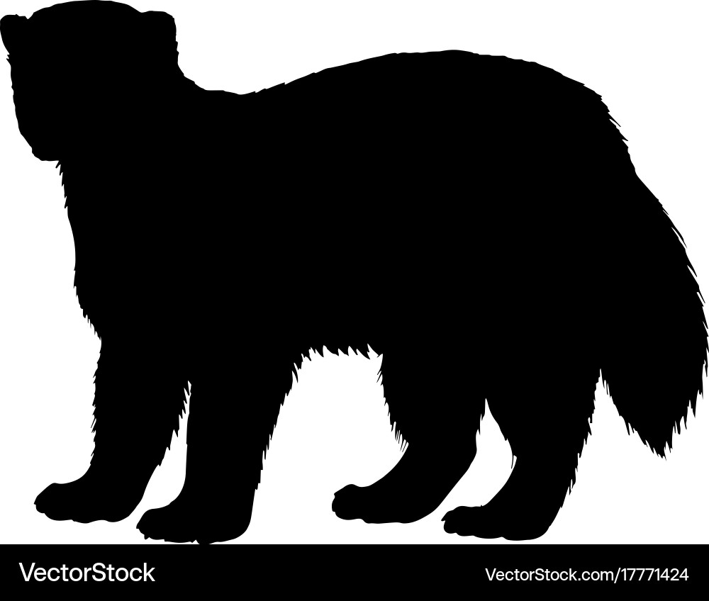 Wolverine Silhouette Black White Icon