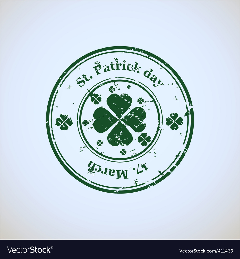 claer stamp patrick day