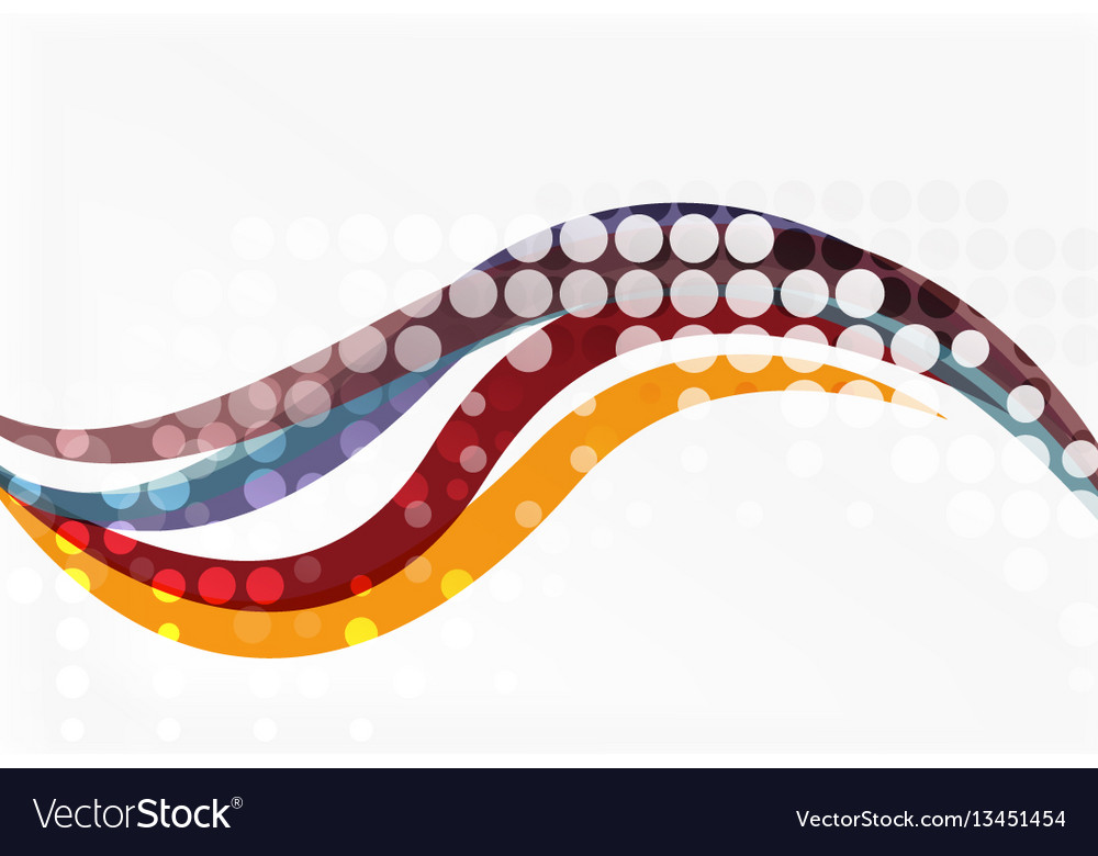 Dotted Curve Waves Royalty Free Vector Image VectorStock Dotted Curve Waves Royalty Free Vector Image VectorStock