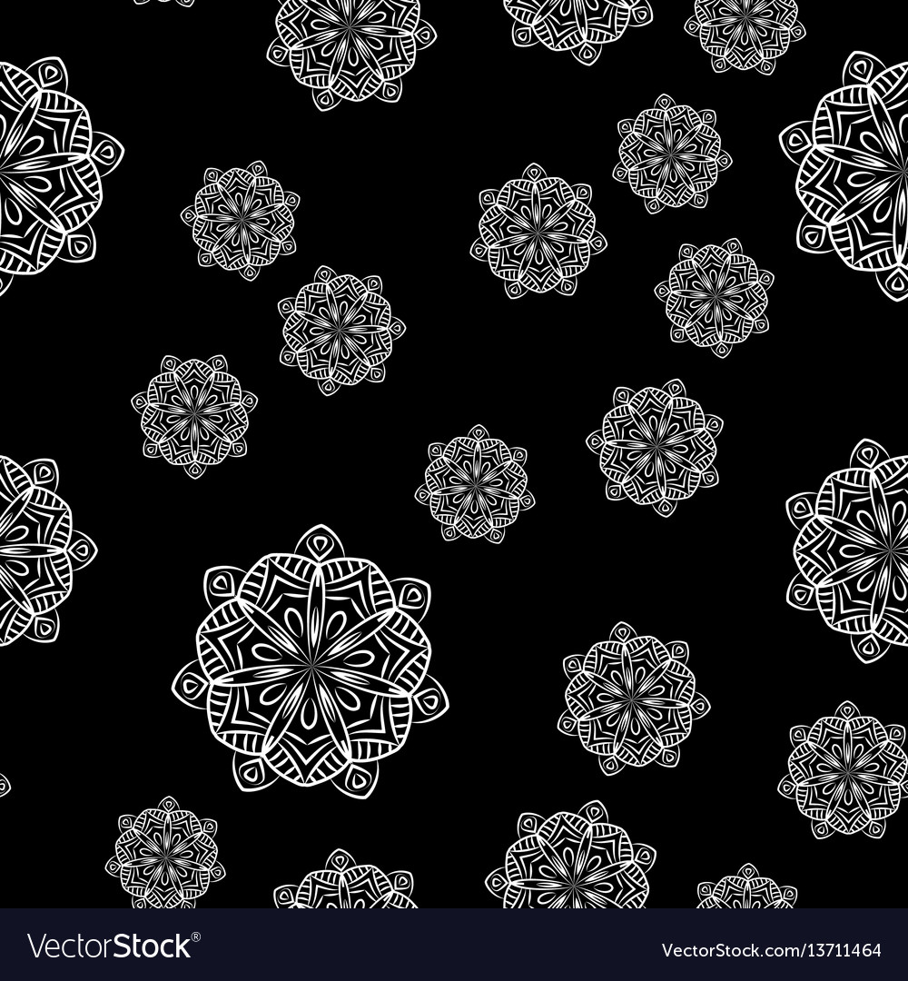 Seamless floral pattern Royalty Free Vector Image