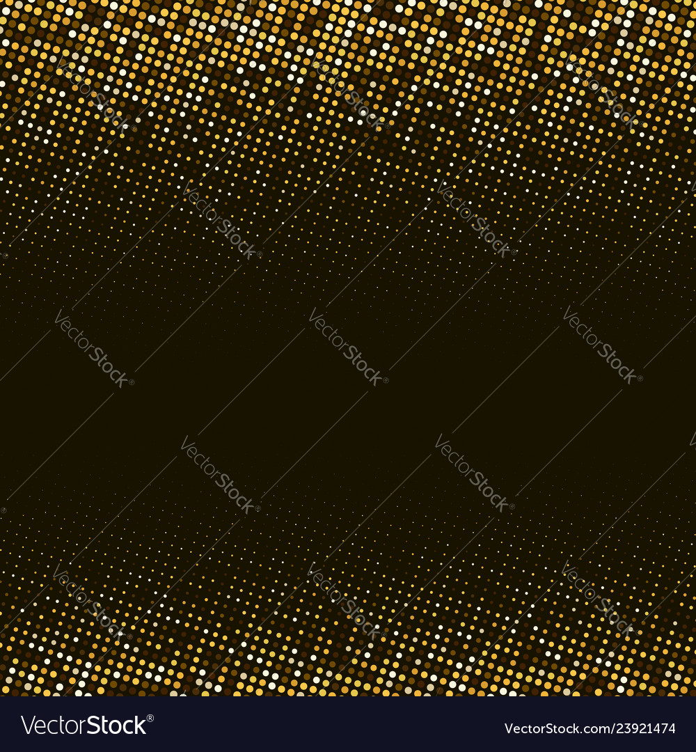 Abstract golden halftone background Royalty Free Vector