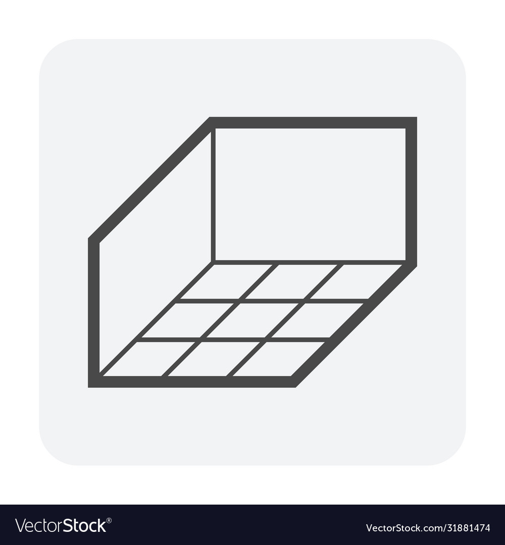 Tile floor icon Royalty Free Vector Image - VectorStock