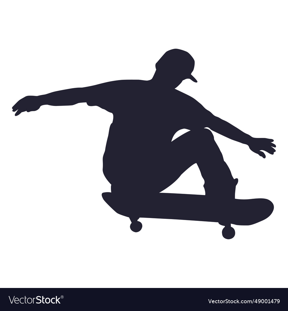 Skateboard performance silhouette 1