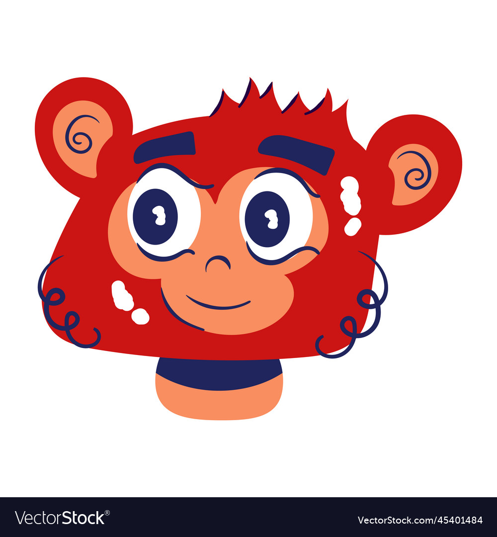 Cute monkey Royalty Free Vector Image - VectorStock