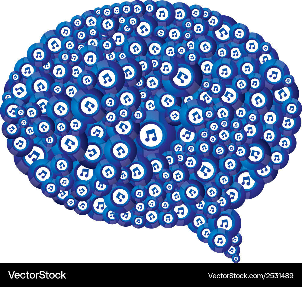Speech bubble design Royalty Free Vector Image