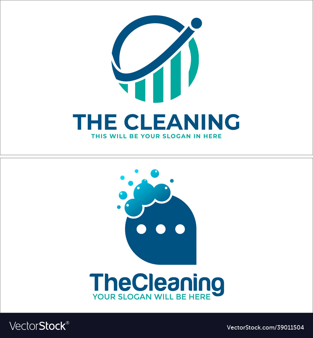 Cleaning maintenance with icon bubble chat Vector Image