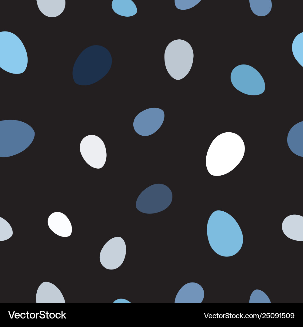 Egg pattern seamless Royalty Free Vector Image