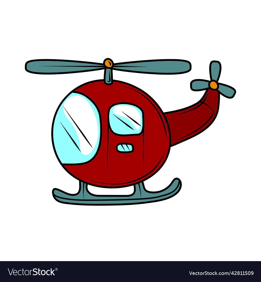 Helicopter transport icon Royalty Free Vector Image