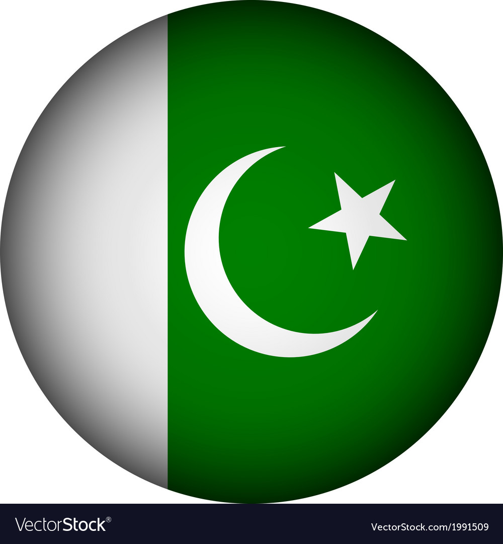 Pakistan flag button