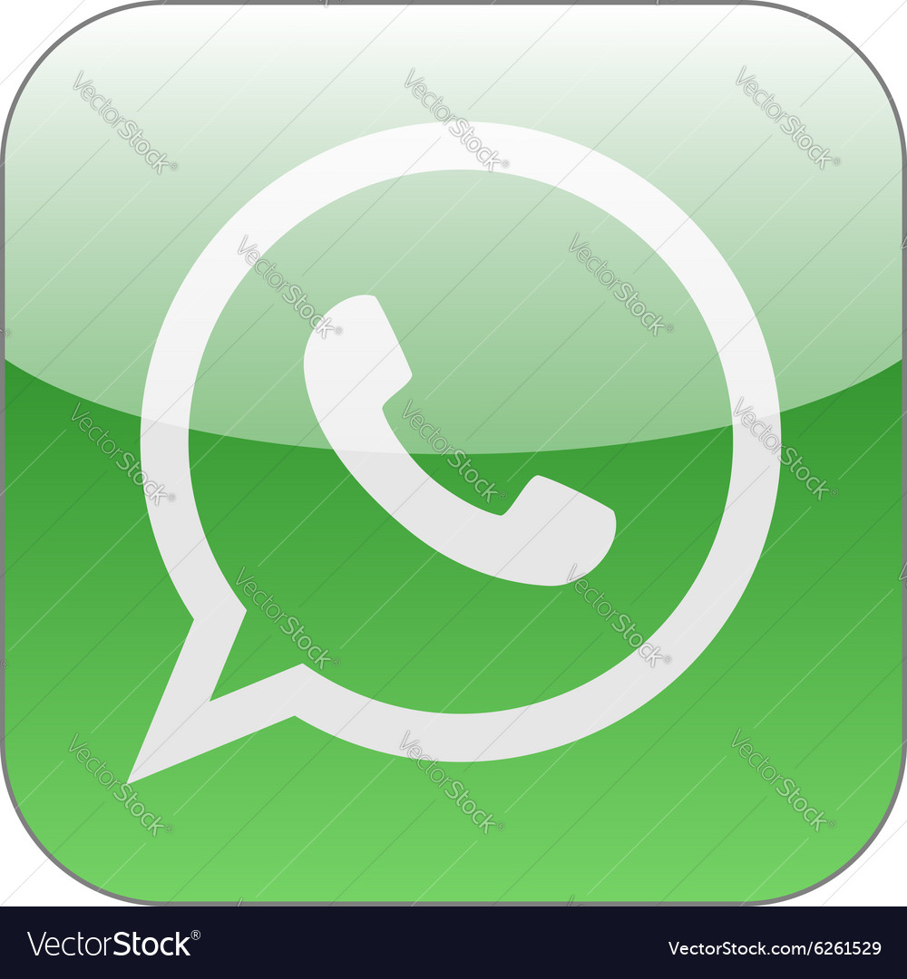 green neon whatsapp logo