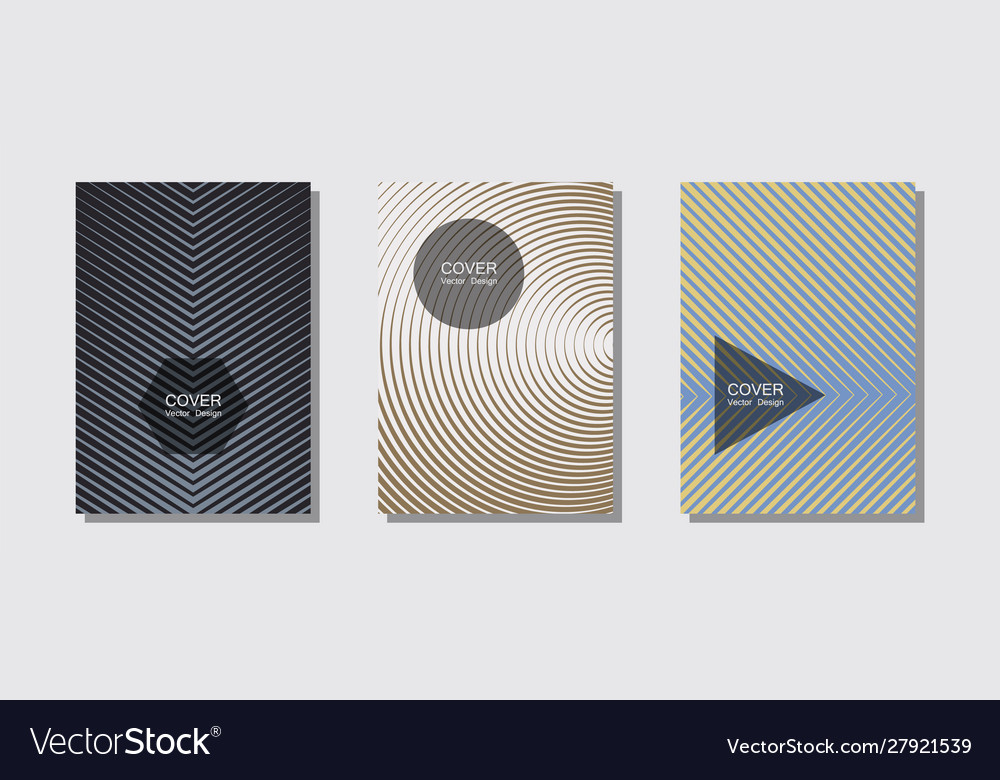 Banner Graphics Cool Templates Set Royalty Free Vector Image