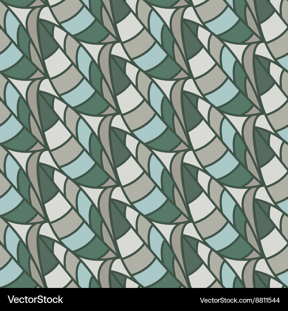 Seamless pattern leaves background Royalty Free Vector Image