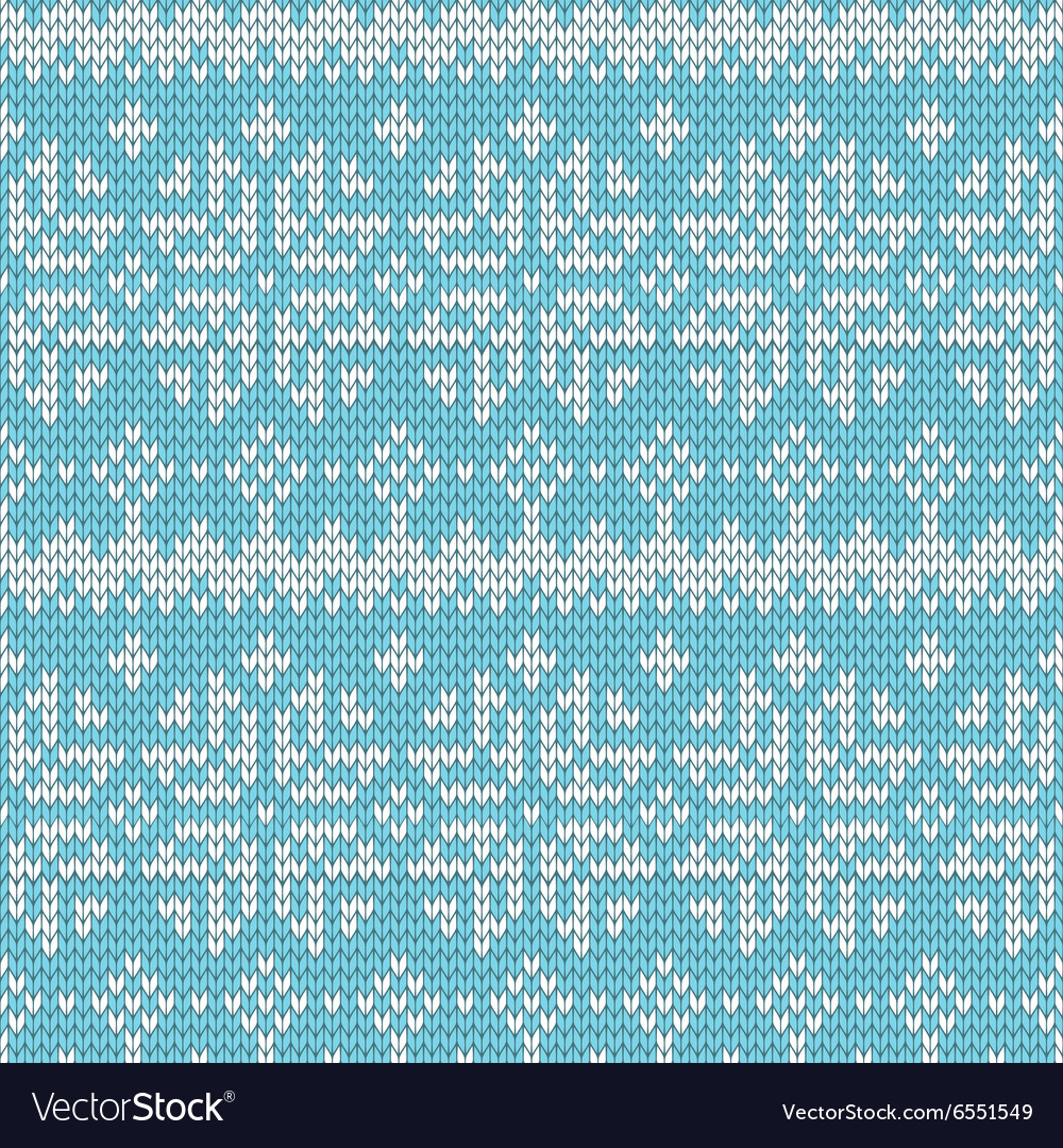 Color knitted christmas seamless pattern