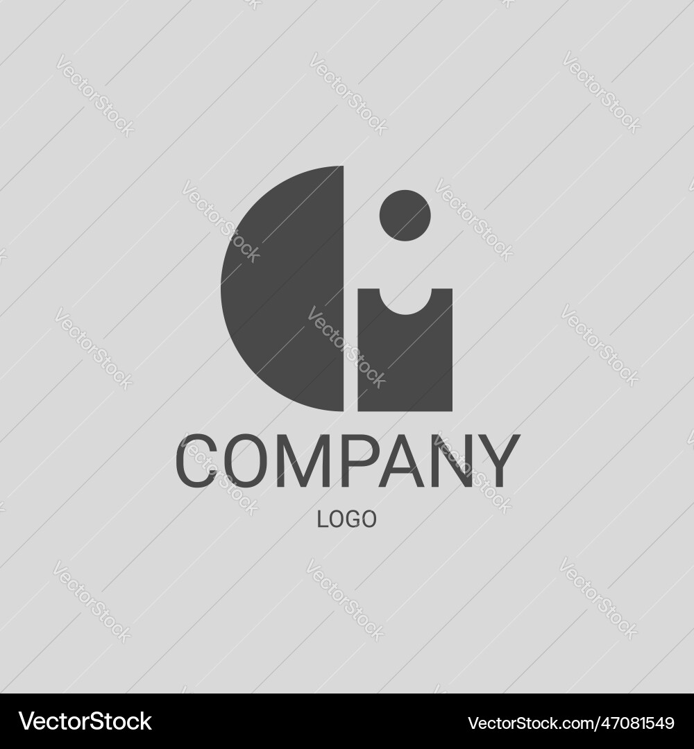 Logo abstract Royalty Free Vector Image - VectorStock