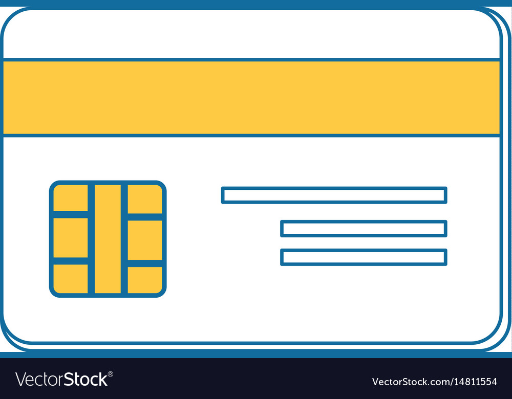 Credit card icon Royalty Free Vector Image - VectorStock