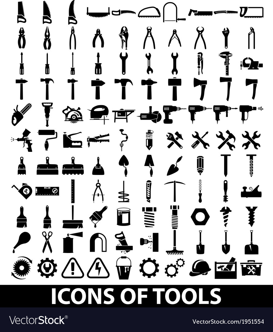 Set icons of tools