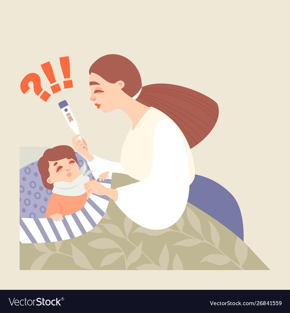 Mom sick with store newborn