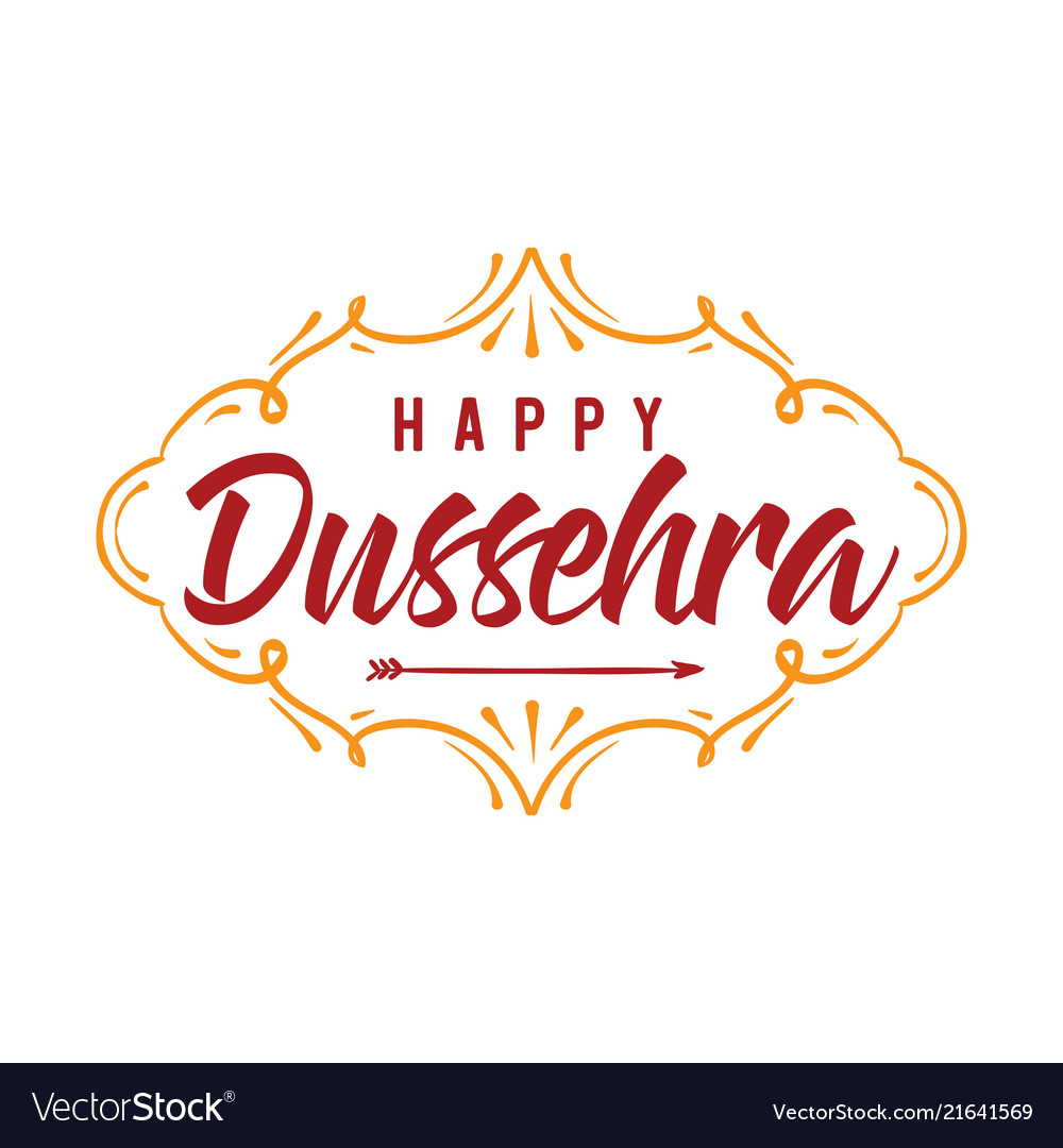 Traditional happy dussehra festival banner design Vector Image