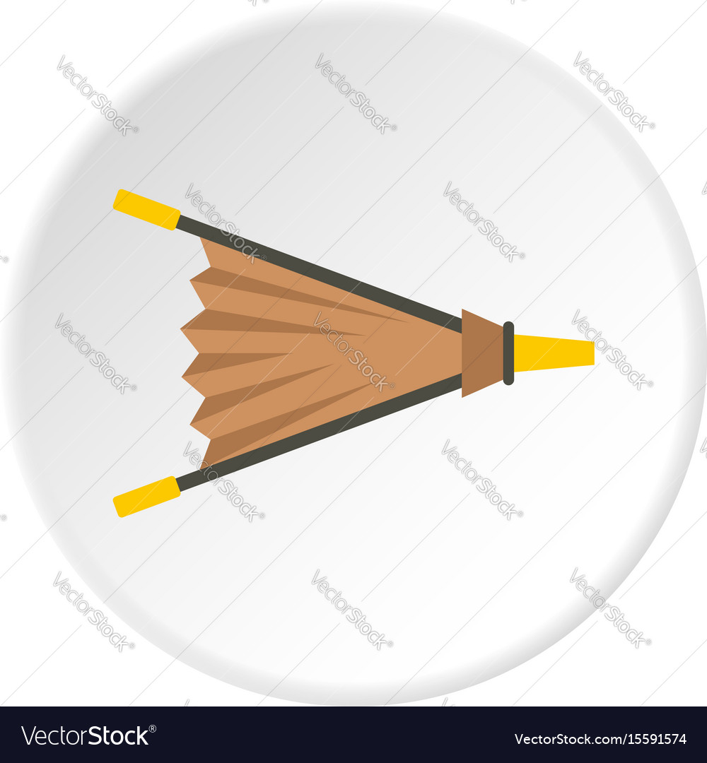 Fire Bellows Icon Circle Royalty Free Vector Image