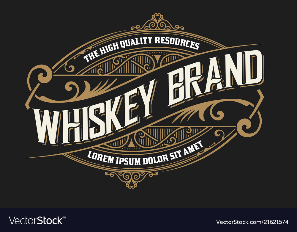 Old design with getleman element Royalty Free Vector Image