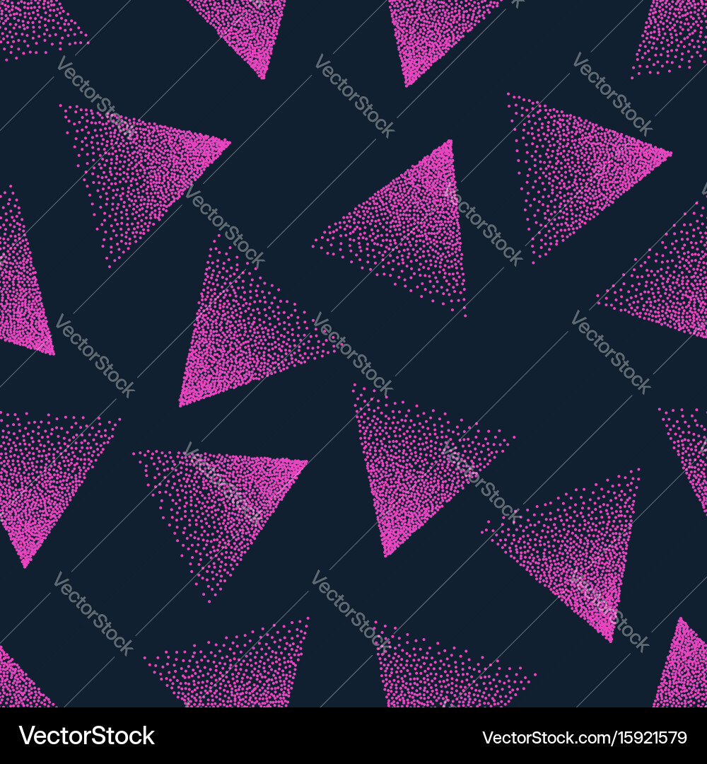 Abstract stippled seamless pattern Royalty Free Vector Image