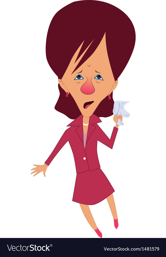 woman-with-nasal-congestion-royalty-free-vector-image