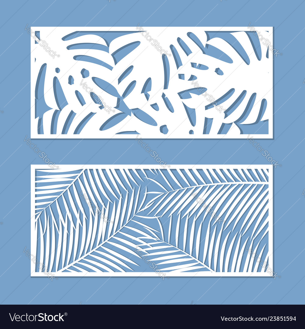 Card for cutting vector image Card for cutting
