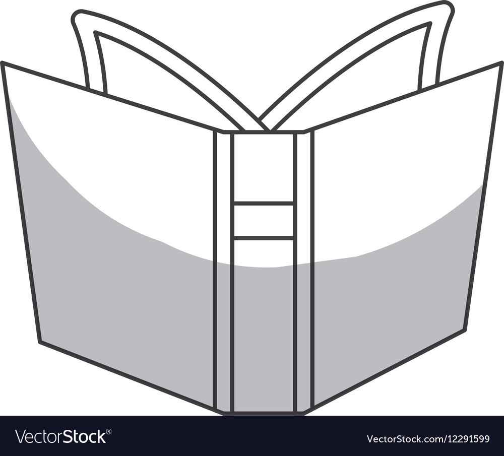 Book line design icon image Royalty Free Vector Image