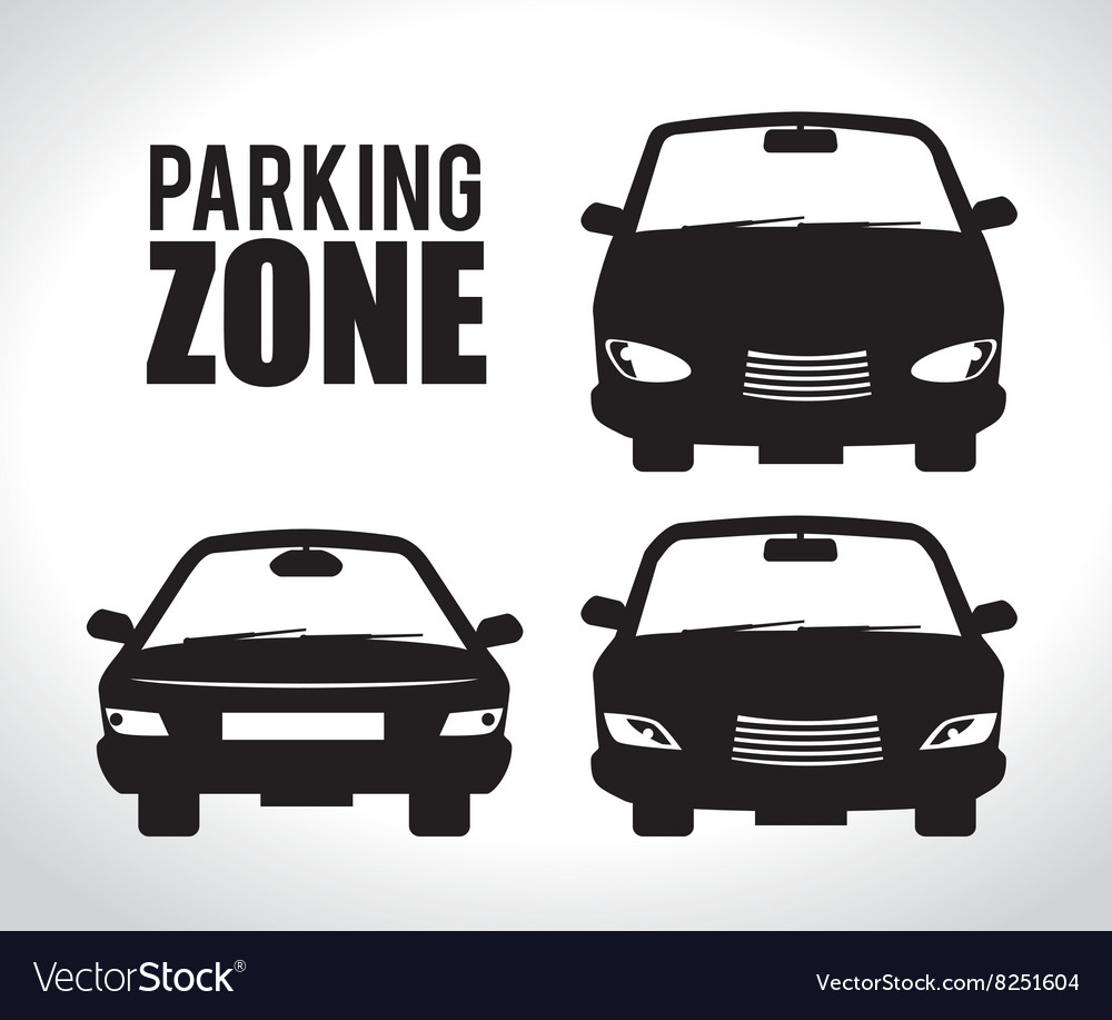 Parking zone design Royalty Free Vector Image - VectorStock