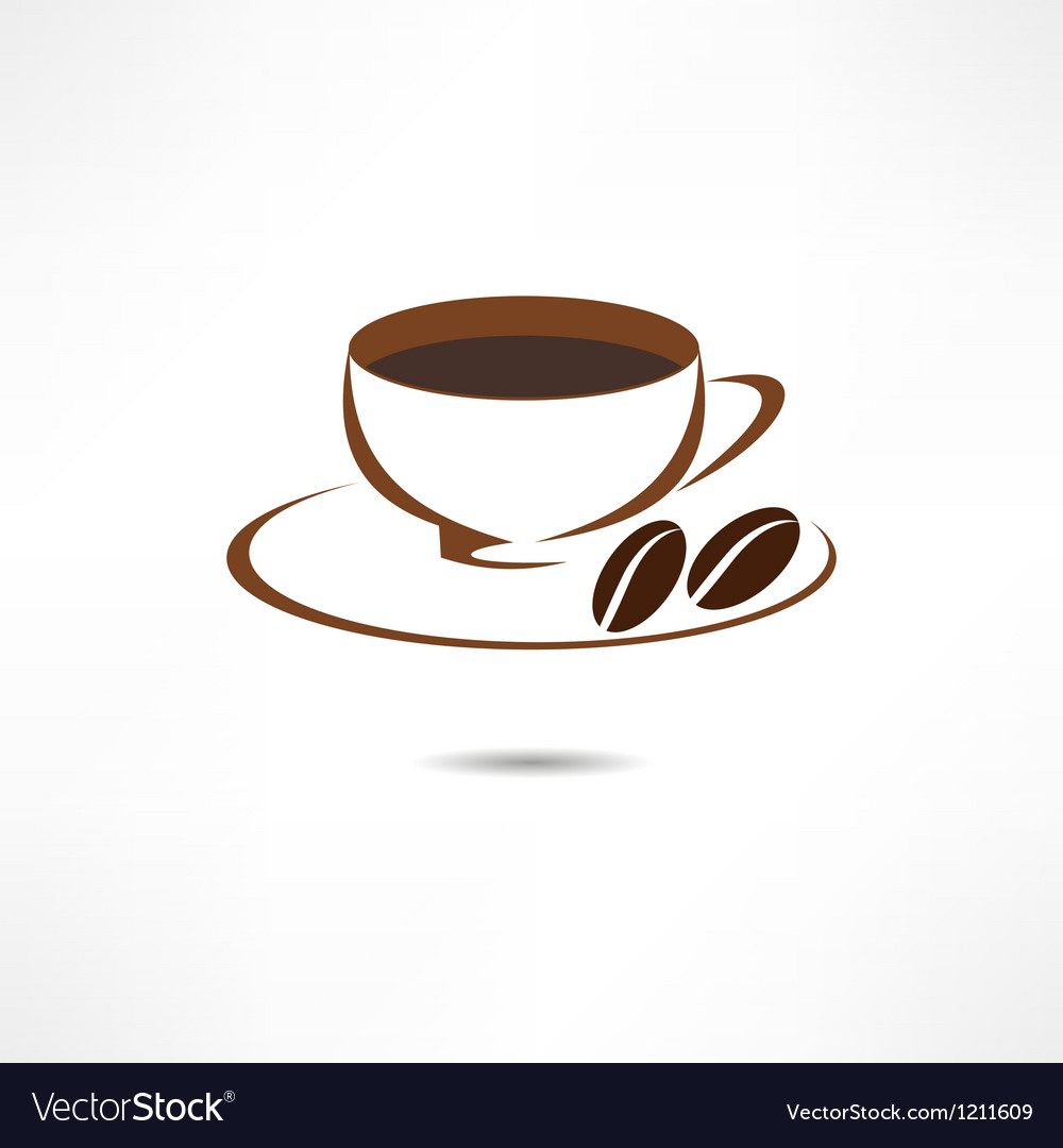 Coffee cup icon Royalty Free Vector Image - VectorStock