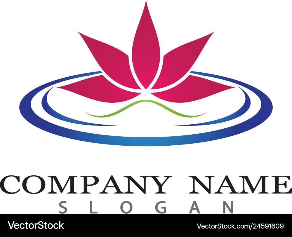 Lotus icon Royalty Free Vector Image - VectorStock