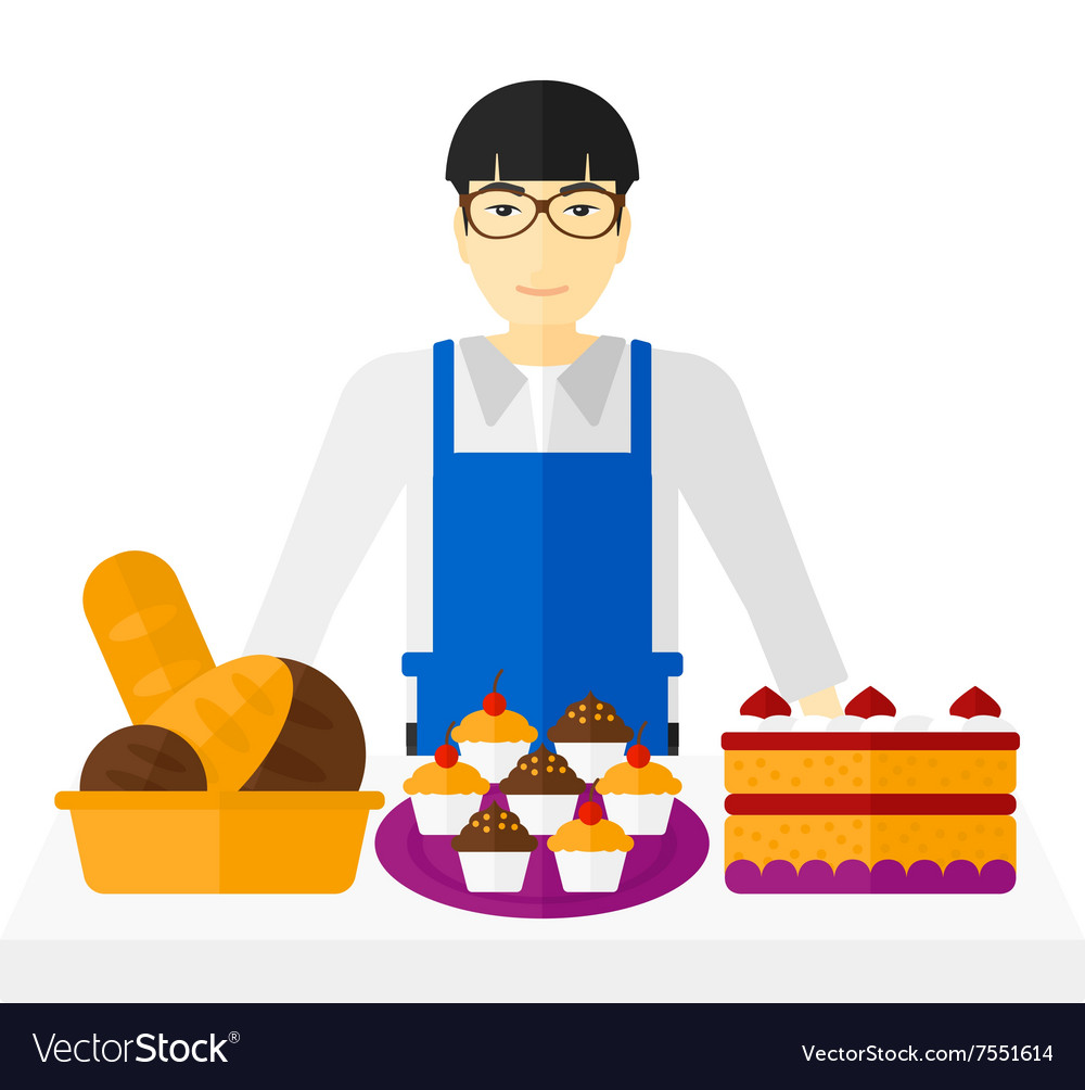 Successful Small Business Owner Royalty Free Vector Image