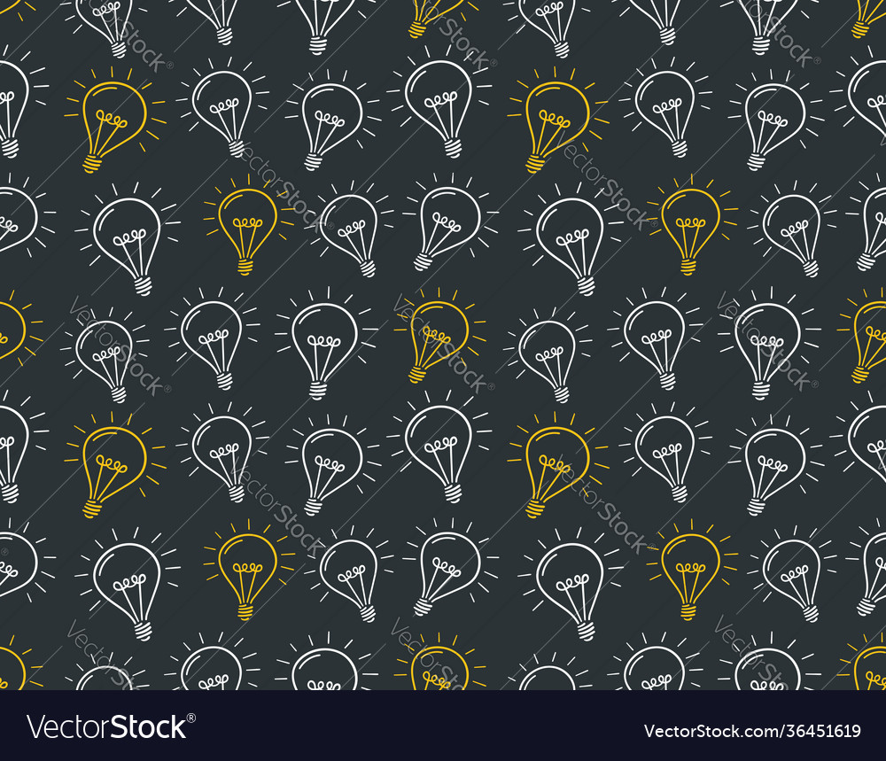 Background with bulbs vector image Background with bulbs